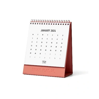 Imagen de LETTS Conscious Desk Calendar Clay 2024