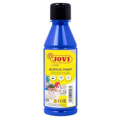 Imagen de Jovi Acrylfarbe PINTURA ACRILICA, Color azul oscuro, 250 ml (Paquete de 1) (68024)