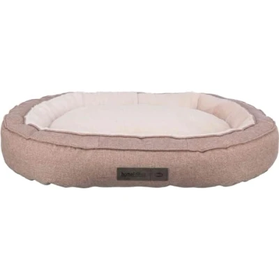 Imagen de TRIXIE Cama para Perros Felicia Ovalada 70 x 50 cm en Rosa Cojín Suave con Relleno de Silicona Cesta pequeños y Cachorros Antideslizante Lavable 37880