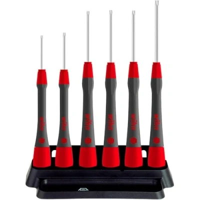 Imagen de Wiha Juego de destornilladores precisión PicoFinish® TORX®, 7 unid., incl. soporte (42997)