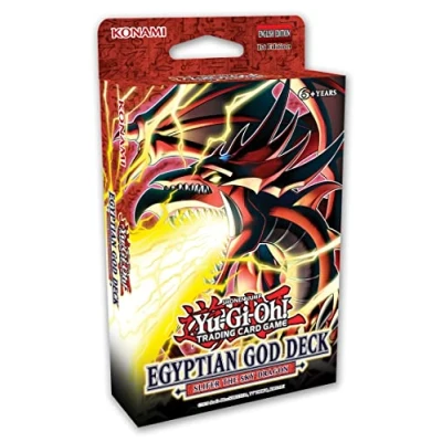 Imagen de YU GI OH! Reimpresión ilimitada del mazo Dios Egipcio: Slifer el dragón cielo