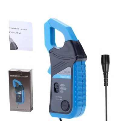 Imagen de Hantek CC650 Pinza de corriente CA/CC ancho banda 400Hz, 1mV/10mA, Osciloscopios automáticos 650A y DMM, Conector BNC