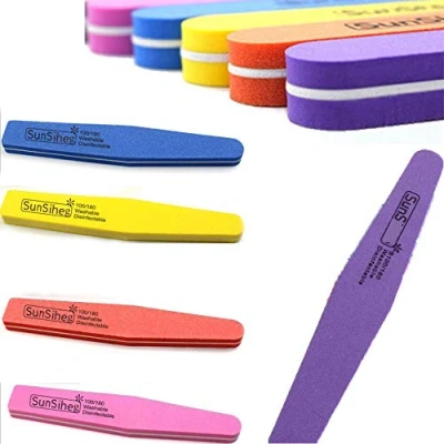 Imagen de lemgyiamz lima de uñas profesional, madera, colores surtidos