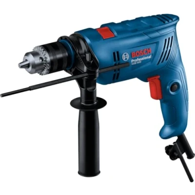 Imagen de Bosch Professional taladro percutor con cable GSB 600 (motor de W, 13 mm taladrado en hormigón, escobilla carbón)