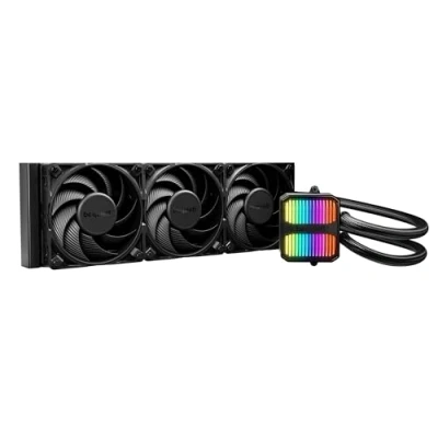 Imagen de be quiet! Silent Loop 3 360mm refrigerador con agua, ventiladores Wings 4 120 mm PWM high speed, un funcionamiento prácticamente inaudible, rendimiento de refrigeración increíblemente alto