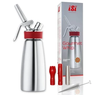 Imagen de iSi 1603 Sifón, Acero Inoxidable, 0.5 L