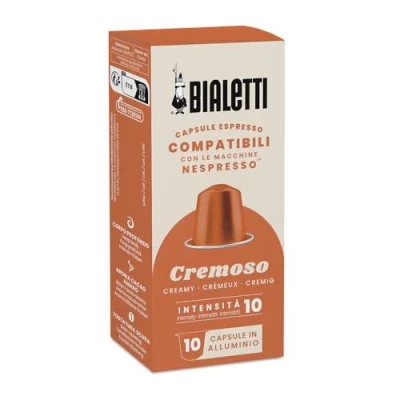 Imagen de Bialetti Café Cápsulas compatibles con Nespresso® Cremoso 10