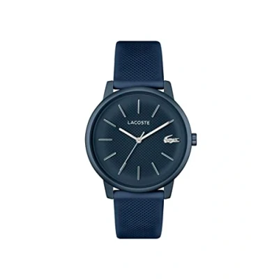 Imagen de Lacoste Reloj Analógico de Cuarzo para Hombre con Correa en Silicona Azul 2011241