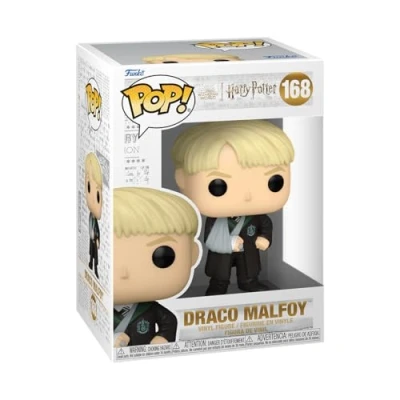 Imagen de Figura Funko Pop! Harry Potter Prisoner of Azkaban Draco Malfoy con brazo roto, Vinilo, 9 cm