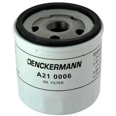 Imagen de DENCKERMANN A210006 Filtro de aceite 3/4&quot; 16 UNF enroscable FORD: FIESTA 4, KA Hatchback, 3, SKODA: FELICIA 2 Kombi, 1 Kombi