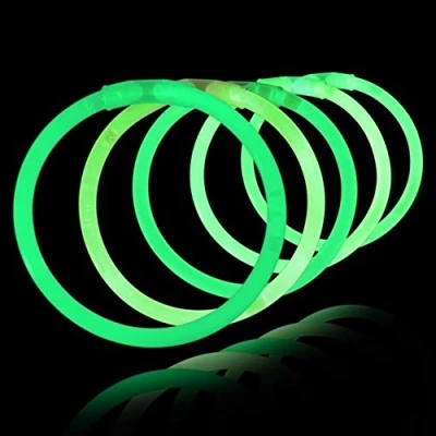 Imagen de La Vida en Led 200 Pulseras Luminosas Glow Pack Verdes Entrega 1 3 DÍAS