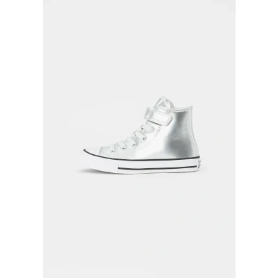 Imagen de Converse Chuck Taylor ALL STAR Unisex Zapatillas altas para niños, Talla: 33.5, Silver/white/silver Zapatos
