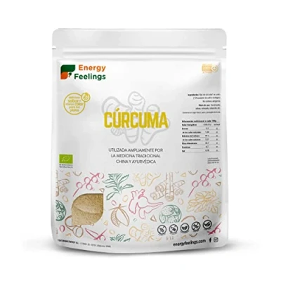 Imagen de Energy Feelings Curcuma especia (Cúrcuma Ecológica en Polvo, XXL) 1000 gr.