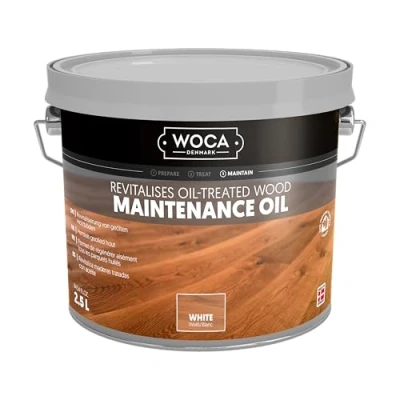 Imagen de Woca Aceite de mantenimiento (2,5 L), color blanco