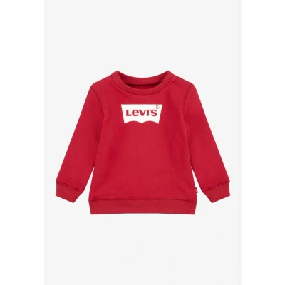 Imagen de Levi&#039;s Batwing Crewneck Sudadera para niños, Talla: 152, red/white