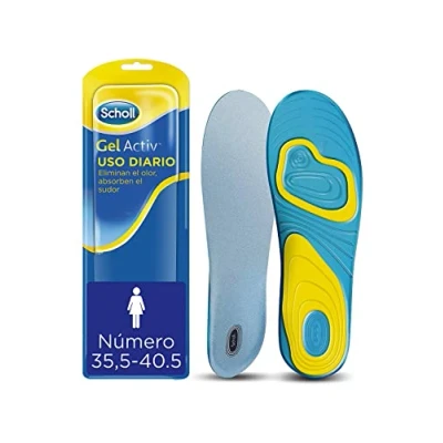 Imagen de Scholl GelActiv, Plantillas de Mujer en Gel para Uso Diario, Comodidad Todo el Día, Pack 2 Plantillas, Talla 35,5 40,5