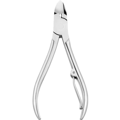 Imagen de ZWILLING Alicate para uñas (filos cortantes fuertes, diseño ergonómico, hipoalergénico, corte preciso), pulido, plata, 110 mm