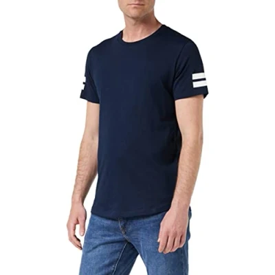 Imagen de Jack &amp; Jones Jcoboro CREW NECK SLIM FIT Camiseta estampada Navy blazer, Hombre, Talla: XXL, blazer