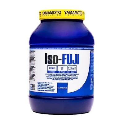 Imagen de YAMAMOTO NUTRITION Iso FUJI Volactive 2000 gramos, Aislado de Proteína Suero Leche, Sabor Galleta