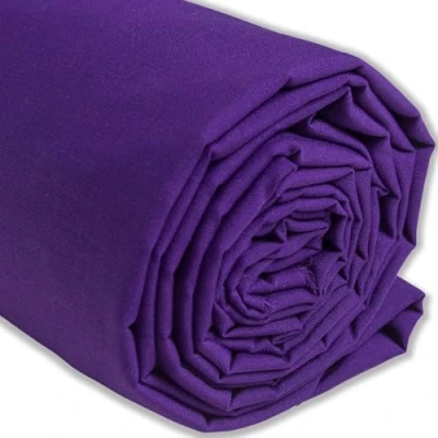 Imagen de IPEA Tela de Popelín Algodón Morado 200 cm x 150 Fabricado en Italia Tejido al Metro para Costura, Ropa, Forros, Accesorios, Patchwork Lisa Coser Lienzo