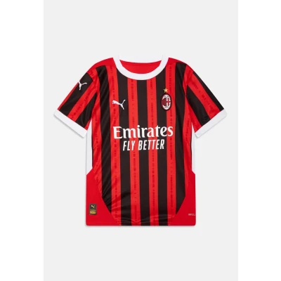Imagen de Puma AC Milan HOME Replica JR Unisex Camiseta estampada para niños, Talla: 9 10a, For all time red/black