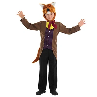 Imagen de Fun Shack Disfraz Zorro Niño, El Cola Dizfraz, Animal Frac Carnaval Niño Talla XL