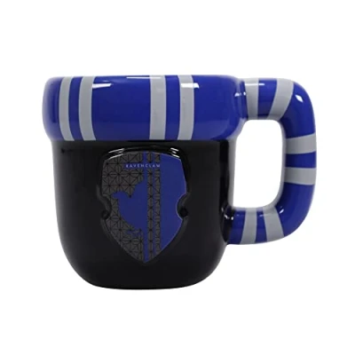 Imagen de Taza de Desayuno Harry Potter Ravenclaw (cerámica, negra)