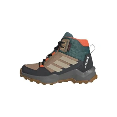 Imagen de adidas Terrex AX4R Mid Rain.RDY Hiking Shoes, Zapatos de Senderismo, Cardboard/Savannah/Semi Impact Orange, 28.5 EU