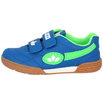 Imagen de Lico Zapatillas de Deporte Unisex para niños Bernie V (los Cierres Velcro Pueden Variar), Azul Marino Limón Blanco, 26 EU