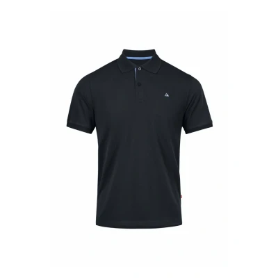 Imagen de DANISH ENDURANCE Polo Hombre Manga Corta en Algodón Orgánico, Camiseta de Vestir, Ropa Verano Azul Marino/Azul XL