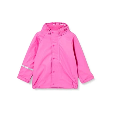 Imagen de CARETEC Rain jacket PU w/o fleece para Unisex niños, Rosa (Real pink 546), 80