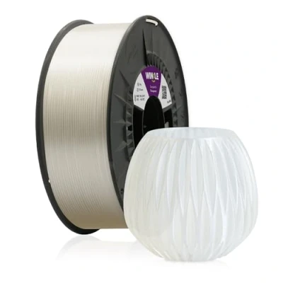 Imagen de WINKLE Filamento PLA 850 Transparente Impresora 3D 1,75mm 1kg Ingeo Resistente a Alta Temperatura Bobina