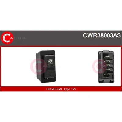 Imagen de CASCO CWR38003AS Interruptor, elevalunas