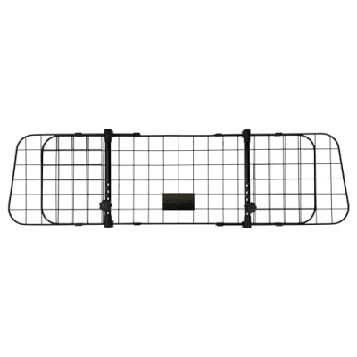 Imagen de Sakura SS5259 Barrera Protectora de Coche para Perros, Reposacabezas, Colocación Sencilla en la Mayoría Vehículos, Altura y Anchura Ajustable, sin Necesidad Herramientas