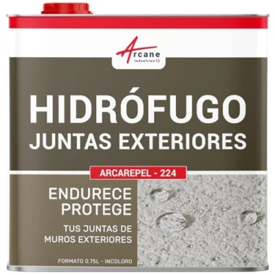 Imagen de Hidrófugo impermeabilizante para juntas, endurecedor de juntas azulejos y fachadas: IMPERJOINT 0.75 L (hasta 3.75m²) ARCANE INDUSTRIES