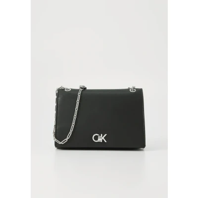 Imagen de Calvin Klein Relock Medium Chain Bolso de mano, Mujer, Talla: One Size, Black