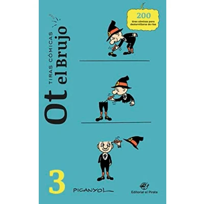 Imagen de Tiras cómicas Ot el Brujo 3: Cómic de humor. Historietas mudas Incluye truco magia y manualidad