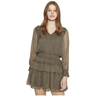 Imagen de Pepe Jeans Lara, Vestido Mujer, Amarillo (Colemans), S