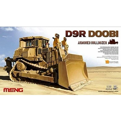Imagen de Meng Modelos 1/35 Sutegozaurusu Serie SS 002 del Ejército israelí D9R Bulldozer blindado (Japón Import)