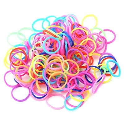 Imagen de Pet Dog Cat Bandas de Goma Alta Elasticidad Mezcla Colores Varía Patrones para el Cabello Mascotas Accesorios Perros Productos Aseo