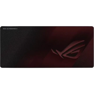 Imagen de ASUS ROG Sheath Extended Soft Cloth Gaming Mouse Pad with Smooth Gliding Surface and Non Slip Base Black/Red
