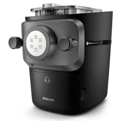 Imagen de Philips Máquina Para Hacer Pasta 7000 Series Tecnología ProExtrude, Totalmente Automática, De Mezcla Perfecta, 6 Discos Dar Forma, Blanco (HR2660/00)