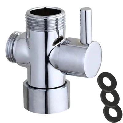 Imagen de Hayaww VáLvula De DesvíO Recambio Adaptador Ducha Repuesto Adaptadora Para Inodoros BañO Cocina Alcachofa Y Rociador Fijo,Recambio Sistema Universal