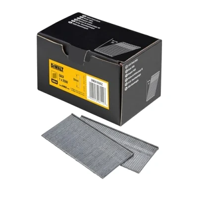 Imagen de DeWalt DNBA1650GZ Caja de 2500 Clavos 50mm para clavadora sin Cable 18V, Plata, 50 mm