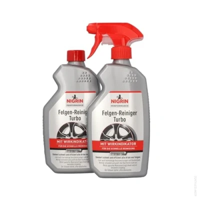 Imagen de Nigrin 74245 Limpiador para Llantas, 2x500ml