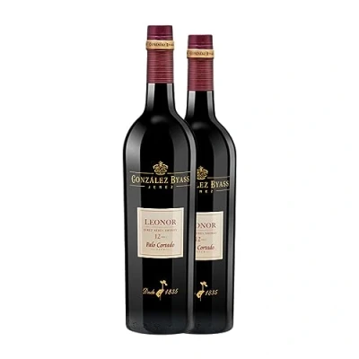 Imagen de González Byass Leonor Palo Cortado Palomino Fino Manzanilla Sanlúcar de Barrameda 75 cl Vino generoso (Caja 2 Botellas cl)