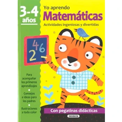Imagen de Matemática 3 4 años (Yo aprendo)