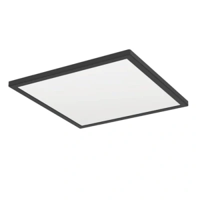 Imagen de EGLO connect lámpara LED de techo Rovito Z, negro, 39 x cm