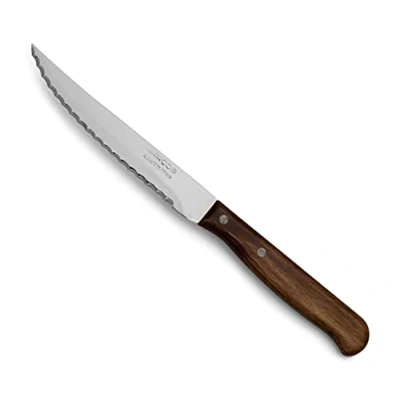 Imagen de Arcos Serie Latina Cuchillo Chuletero Hoja de 105 mm Mango Madera