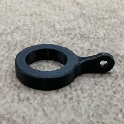 Imagen de ULEIVA Anillo de soporte repuesto para Rode NT USB, micrófono NT, color negro